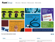 Tablet Screenshot of furstgroup.com